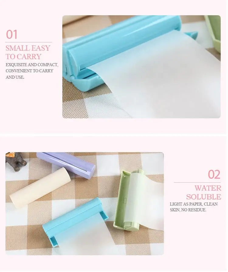 Portable soap roll