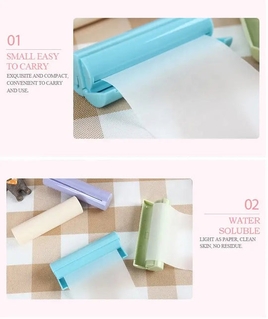 Portable soap roll