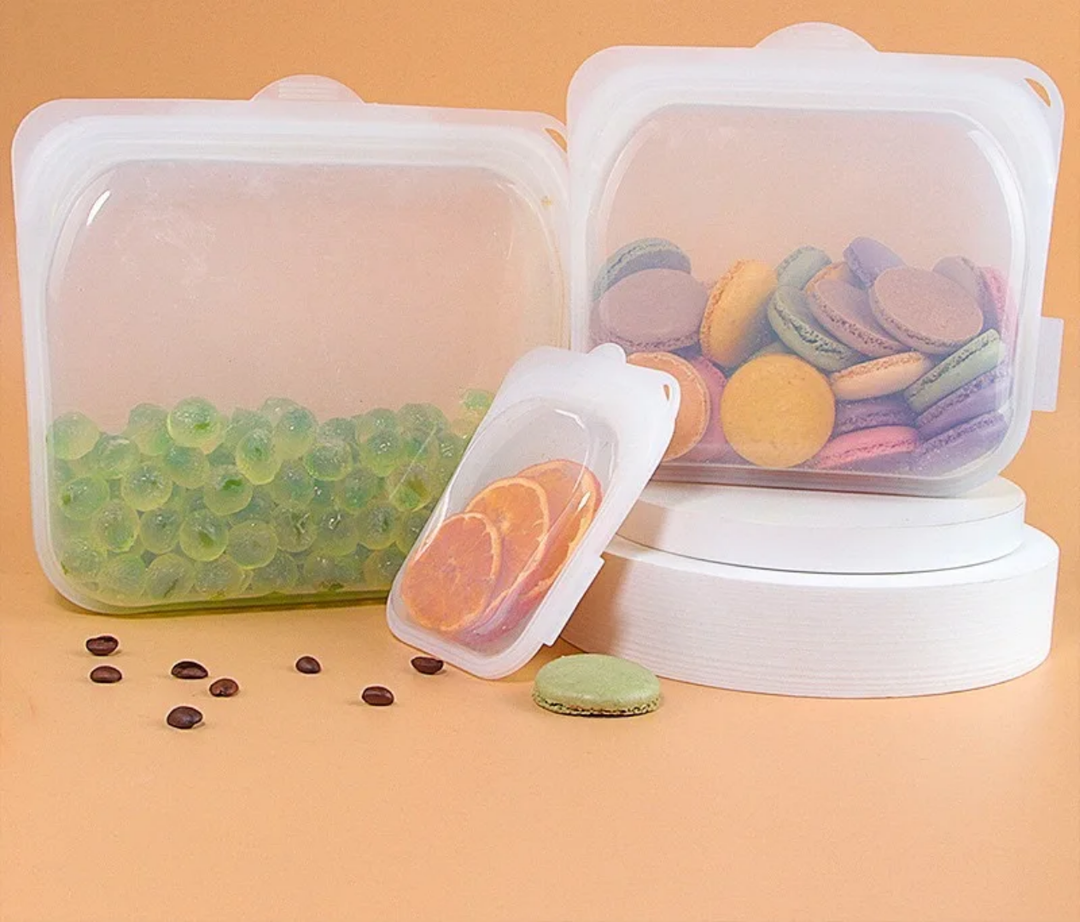 FDA Silicone Pouch Set