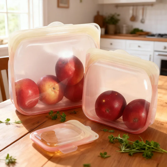 FDA Silicone Pouch Set