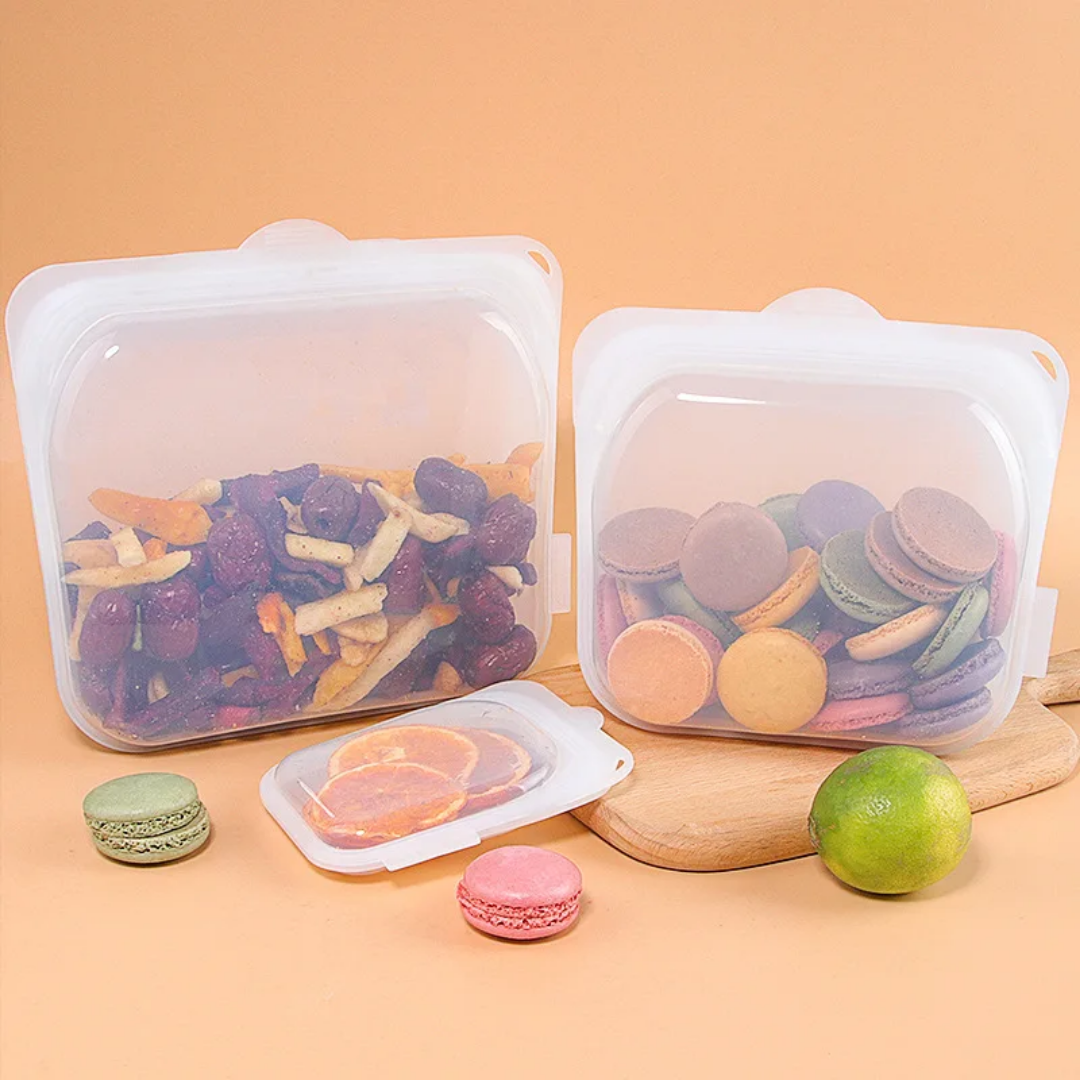 FDA Silicone Pouch Set