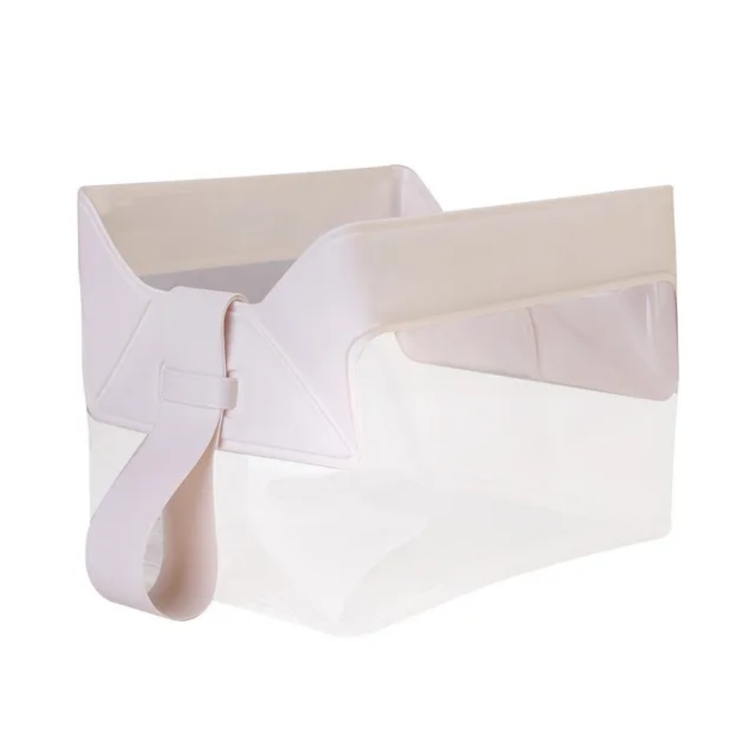 Transparent Travel Cosmetic Organizer – Waterproof Magnetic Pouch