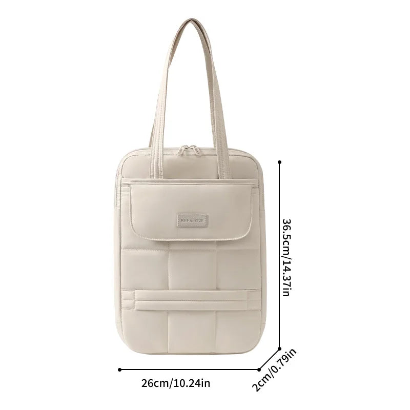 Quilted Laptop Tote