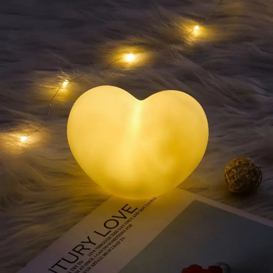 Heart 3D LED Night Light with a clear gift bag