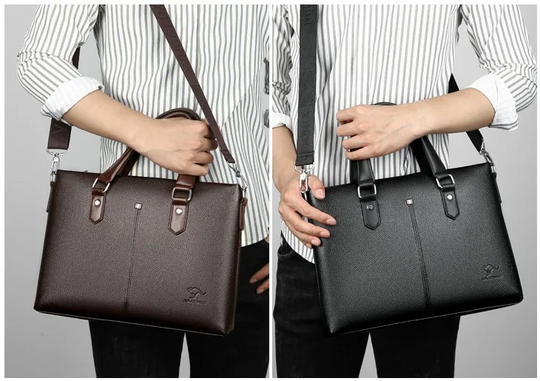 Leather Work & Travel Bag