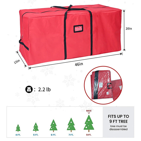 Premium Foldable Waterproof Christmas Tree Bag