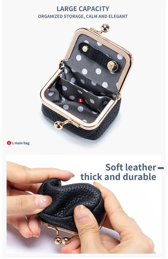 Mini Leather Jewelry & coin organizer