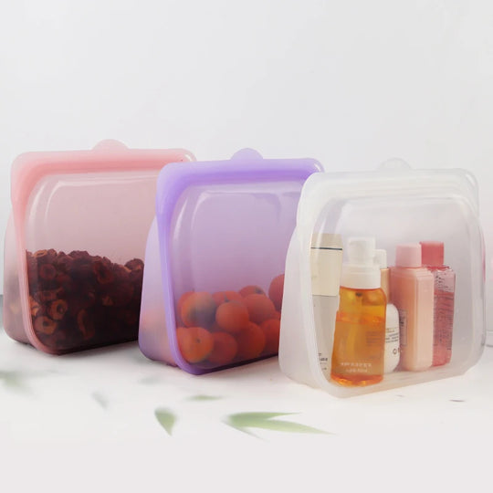 FDA Silicone Pouch Set