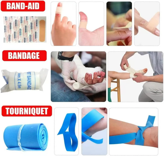 Mini First Aid Kit – 60 Pieces
