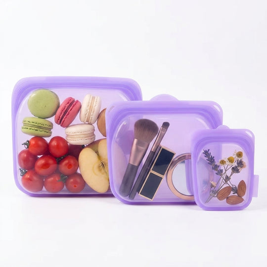 FDA Silicone Pouch Set