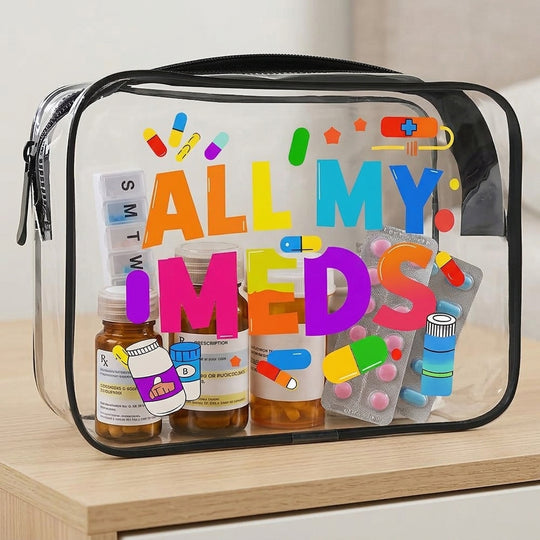 Transparent travel Organizer pouches