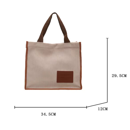 Corduroy Tote
