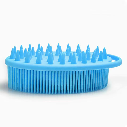 2 in 1 Anti-Bacterial Silicone Body & Hair Scrub Massage Brush