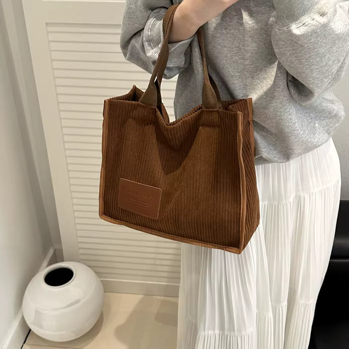 Corduroy Tote