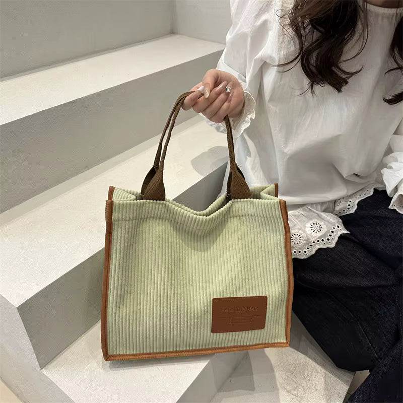 Corduroy Tote