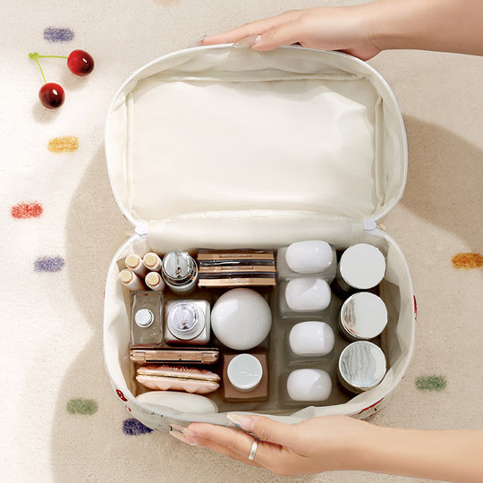 Set of 3 Large Capacity Portable Travel Makeup Bags