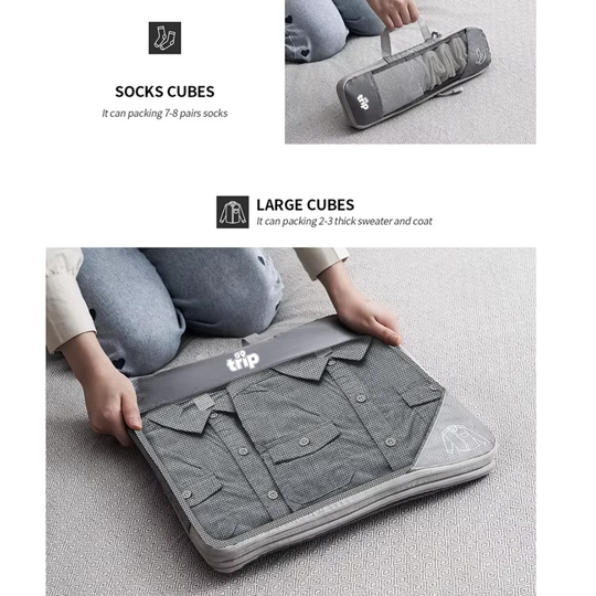 Travel Compression Packing Cubes