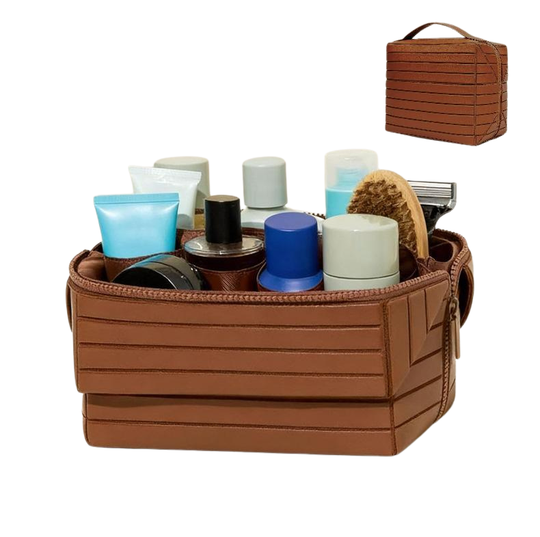 The Voyager Cosmetic & Toiletry Organizer