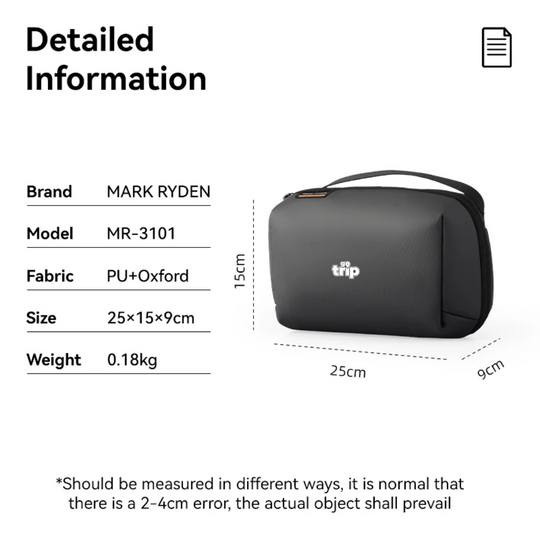 GoTrip x Mark Ryden High-Quality Waterproof Toiletry Bag
