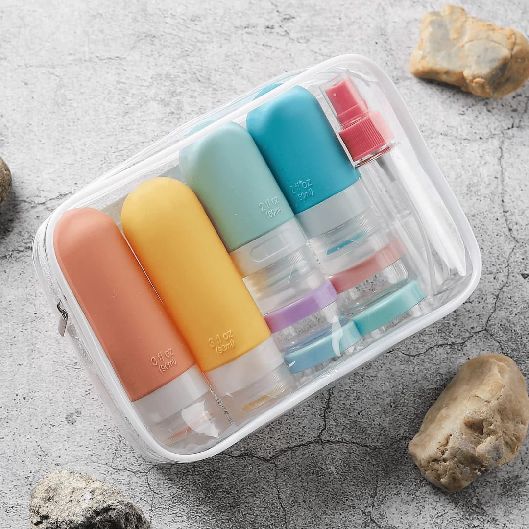 Silicone Travel Bottles Set
