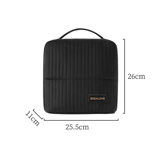 Velvet Cosmetic Organizer – Luxury Travel Makeup & Toiletry Bag