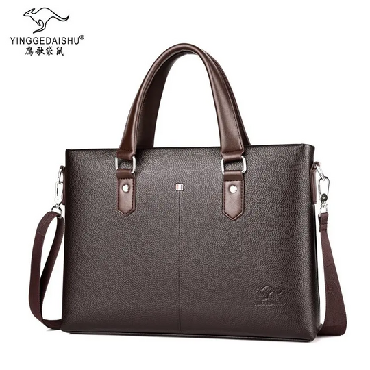 Leather Work & Travel Bag