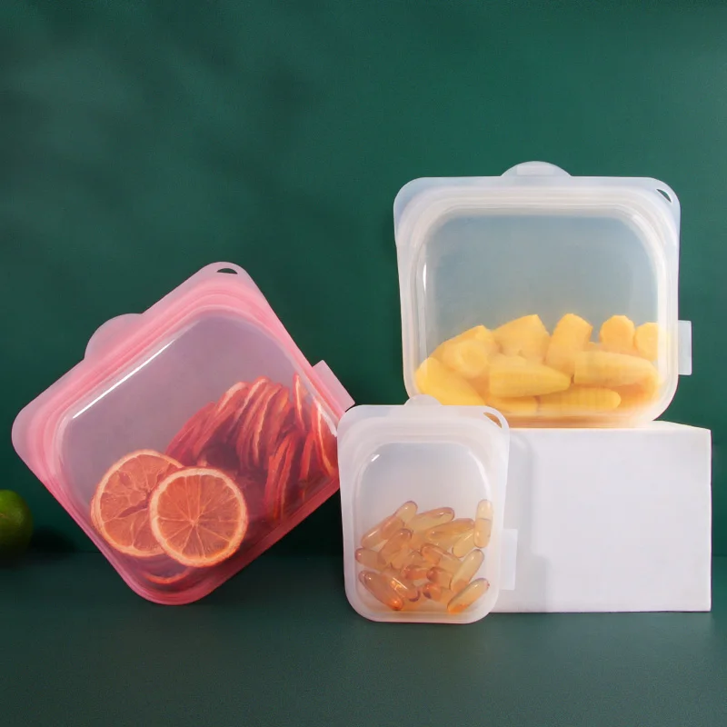 FDA Silicone Pouch Set