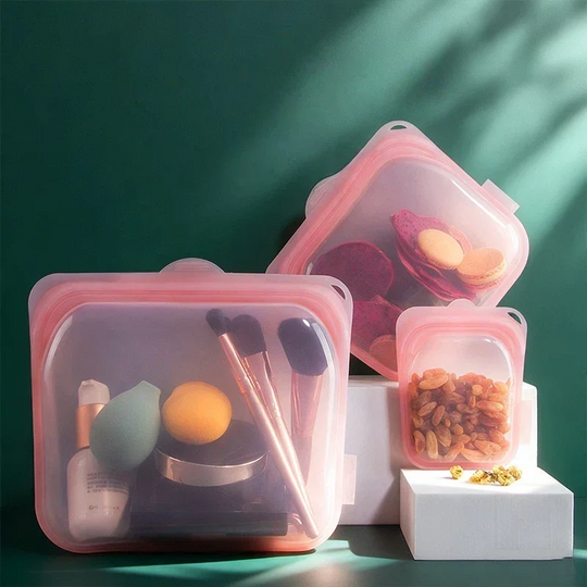 FDA Silicone Pouch Set