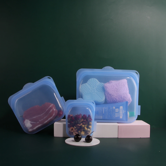 FDA Silicone Pouch Set