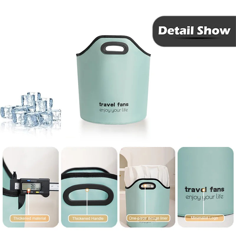 Multi-Use Foldable Wash Bucket