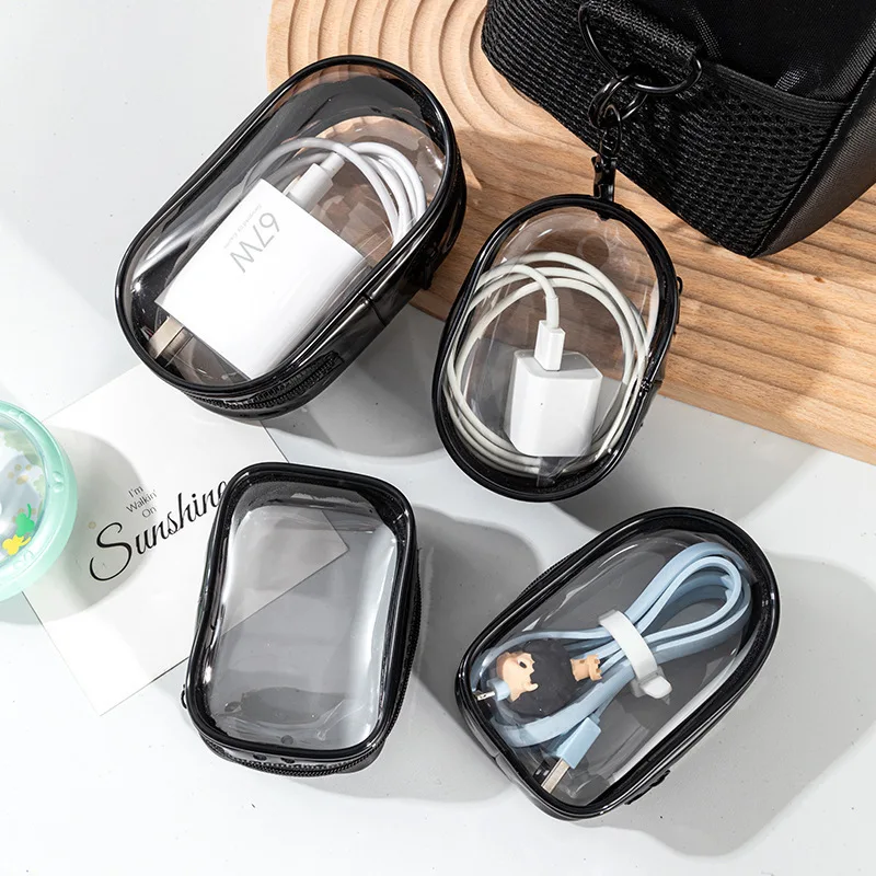 Transparent Cable Organizer Pouch