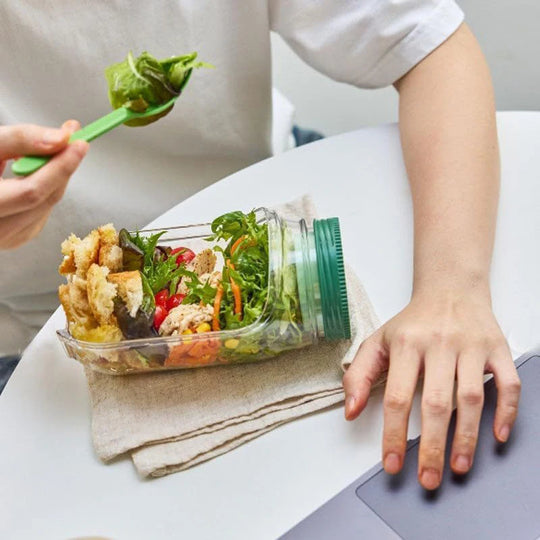 FreshPod – Leakproof Travel Salad Jar . Travel & Office Lunch Container