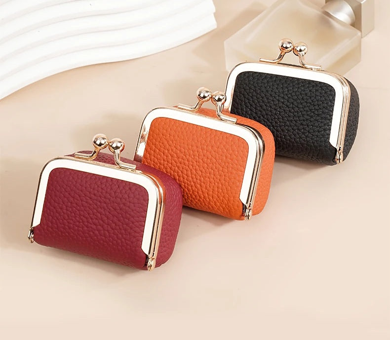 Mini Leather Jewelry & coin organizer