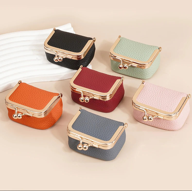 Mini Leather Jewelry & coin organizer