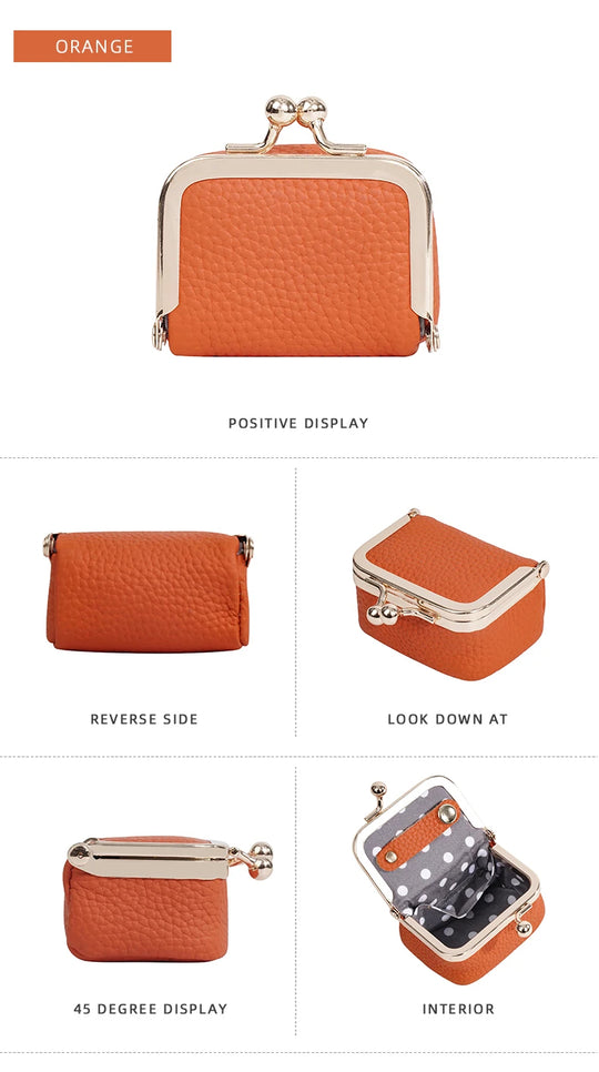 Mini Leather Jewelry & coin organizer