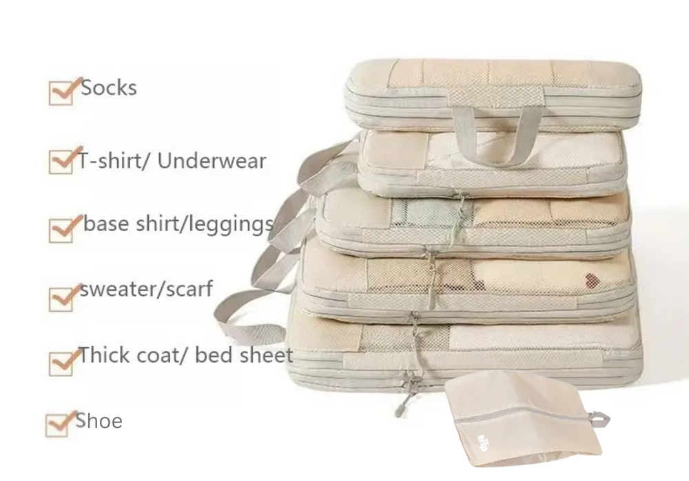 Travel Compression Packing Cubes