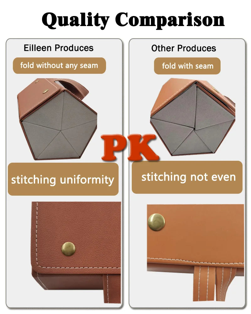 5-Slot Travel Foldable Sunglasses Organizer