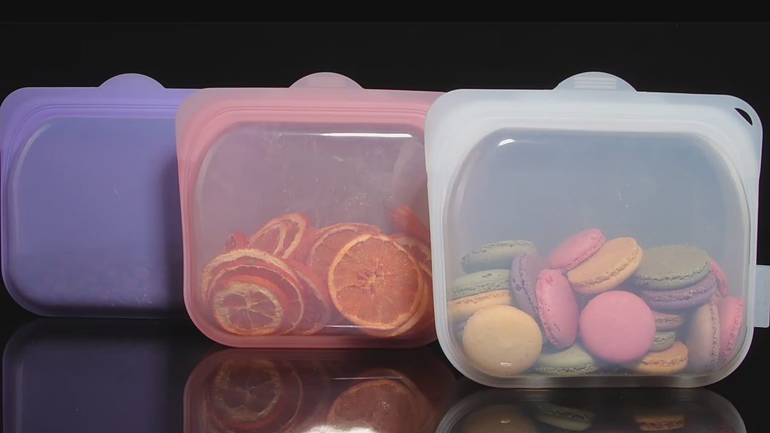FDA Silicone Pouch Set