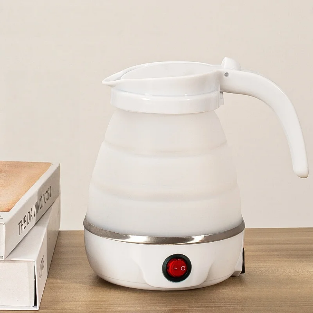 Collapsible Silicone Travel electric kettle (600-700ml)
