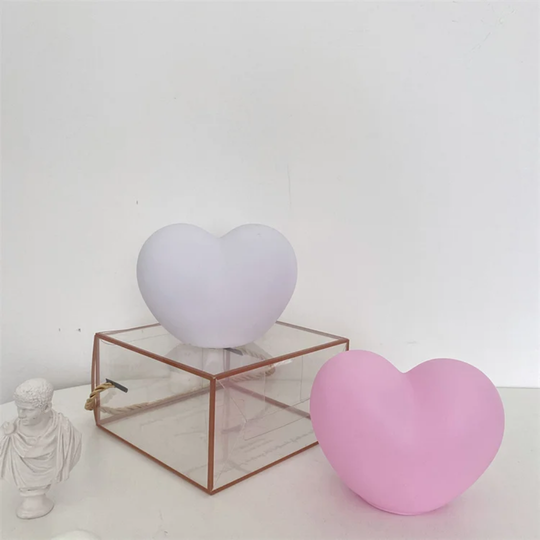 Heart 3D LED Night Light with a clear gift bag