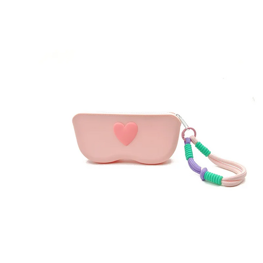 HeartGuard Silicone Sunglasses Case