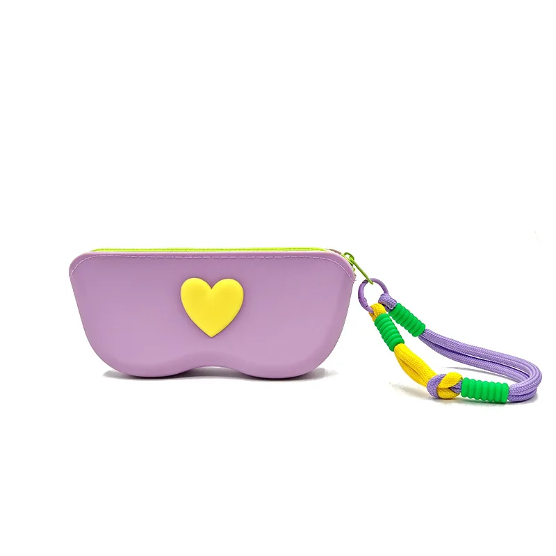 HeartGuard Silicone Sunglasses Case