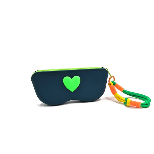 HeartGuard Silicone Sunglasses Case