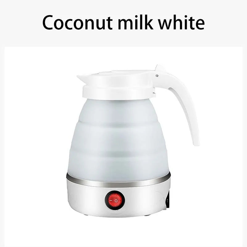 Collapsible Silicone Travel electric kettle (600-700ml)